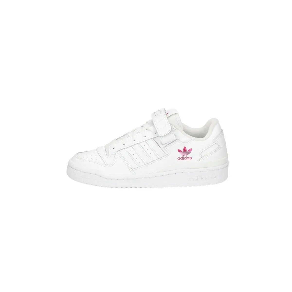 Adidas Forum Low-Top Sneakers Fabric White Colour For Women