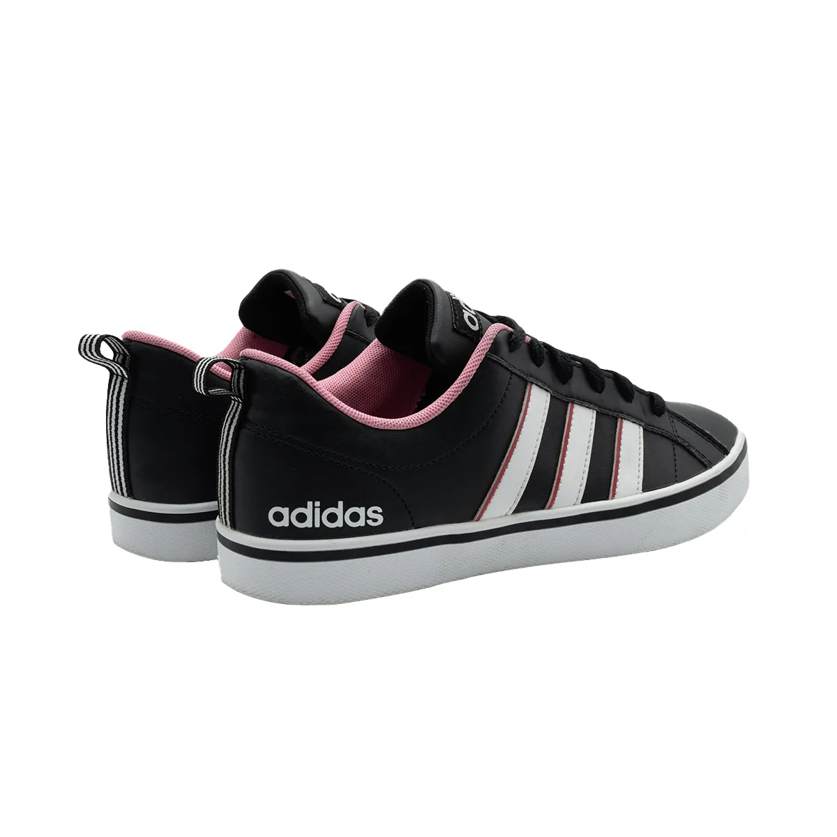 Adidas Vs Pace W Low-Top Sneakers Leather Black Colour For Women