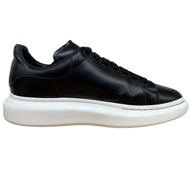 Alexander McQueen Leather Oversized Trainers UK 8