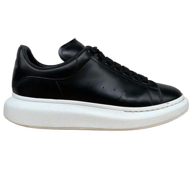 Alexander McQueen Leather Oversized Trainers UK 8