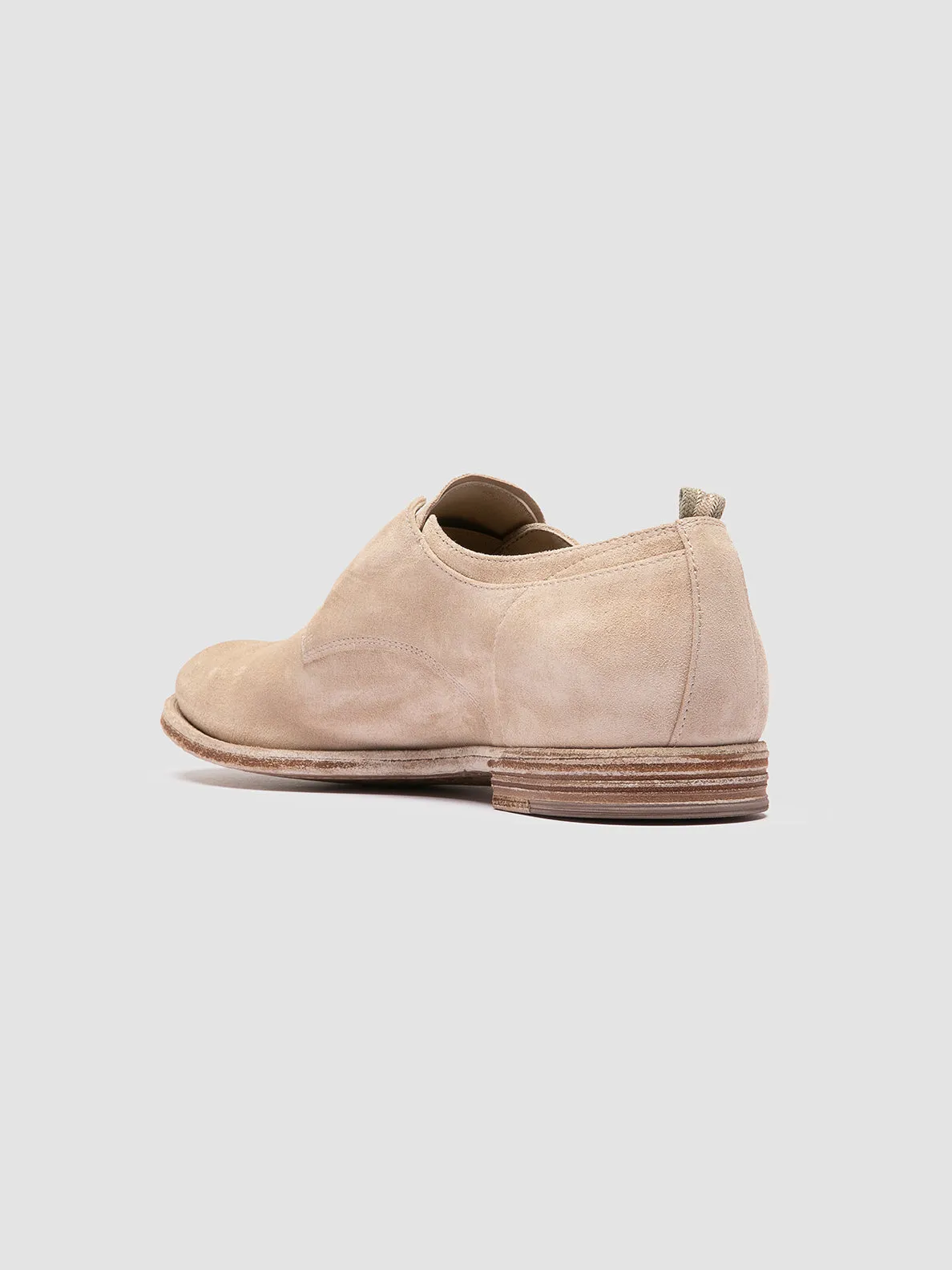 ARCHIVE 500 - Beige Suede Derby Shoes