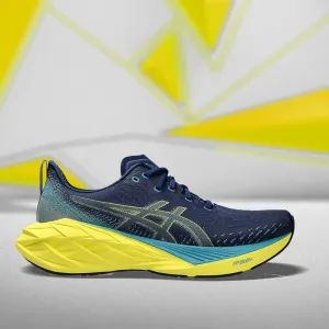 ASICS NOVABLAST 4 MEN'S (BLUE EXPANSE/ BLUE TEAL) RUNNING SHOES