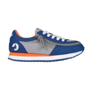 Billy Footwear (Toddlers) Trainers Faux Suede - Navy / Orange