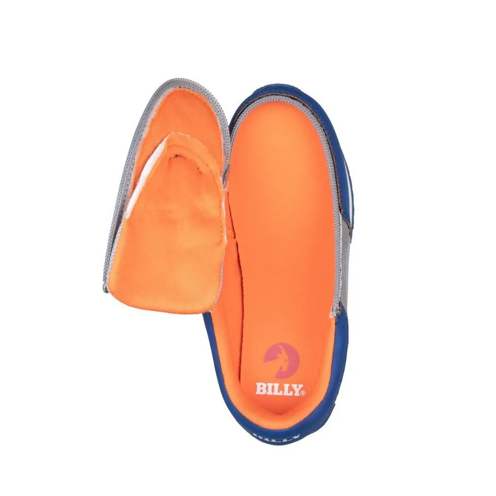 Billy Footwear (Toddlers) Trainers Faux Suede - Navy / Orange