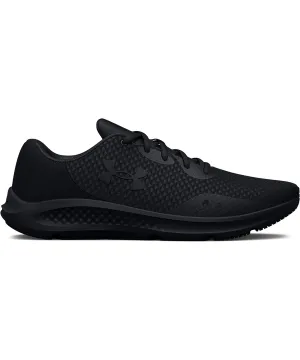 Black/Black/Black - UA women's charged pursuit 3 trainers