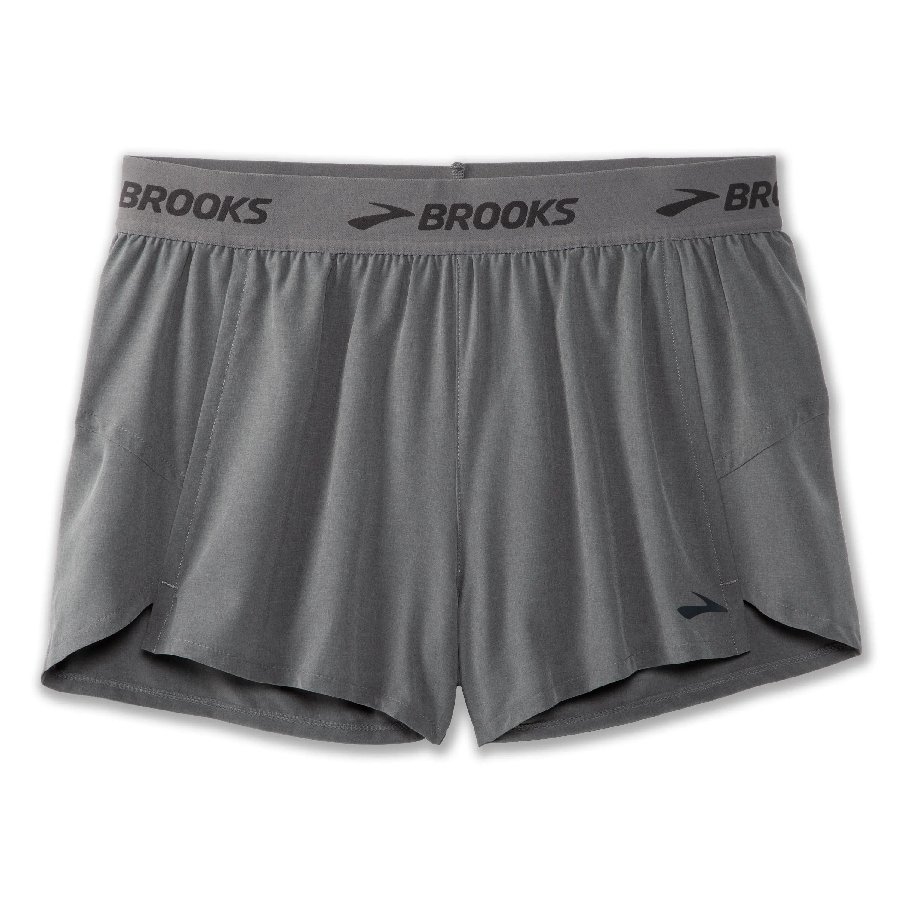 Brooks | Chaser 3" Short | Women's | Heather Charcoal