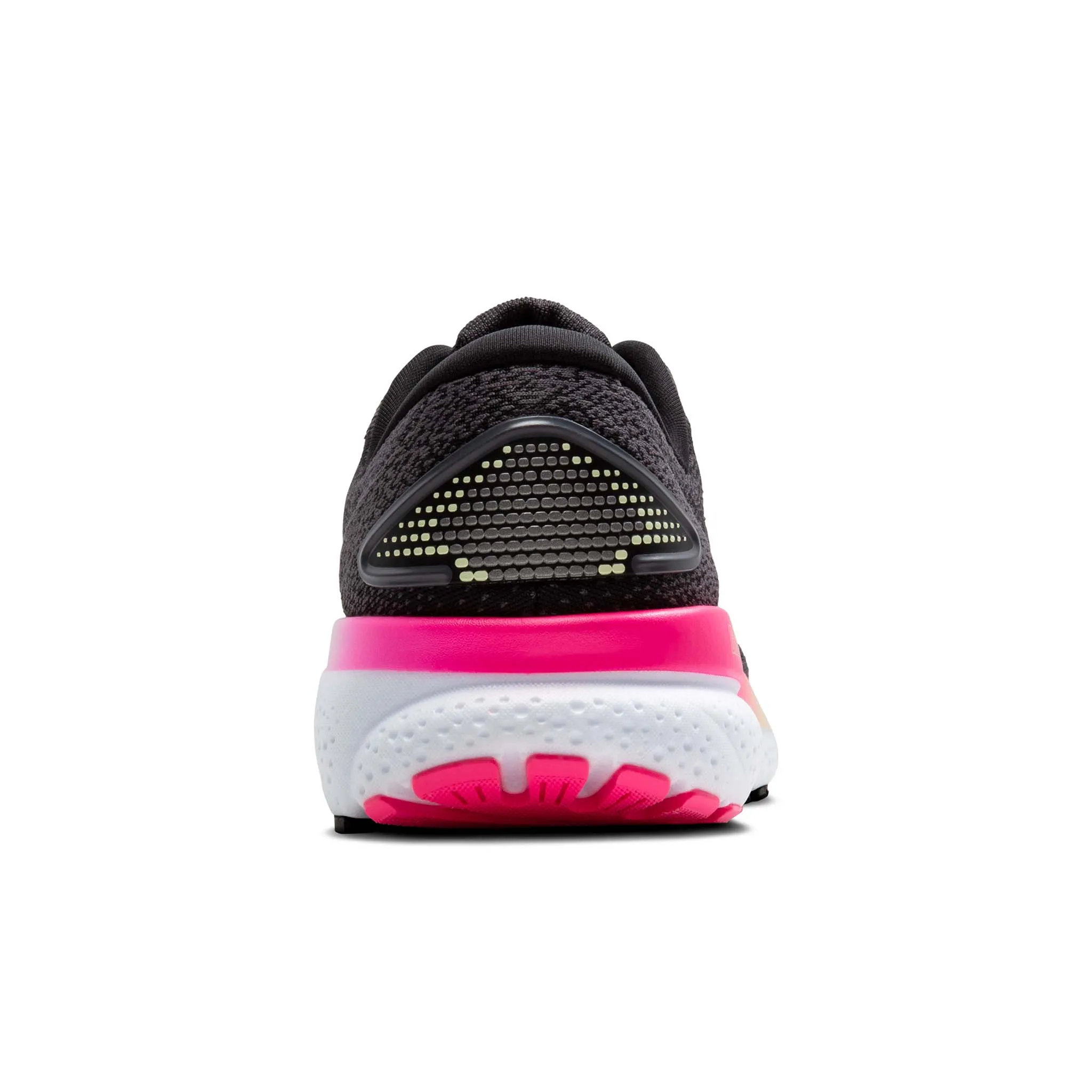 Brooks | Women's Ghost 16 1D Running Shoes - Black/Pink/Yellow