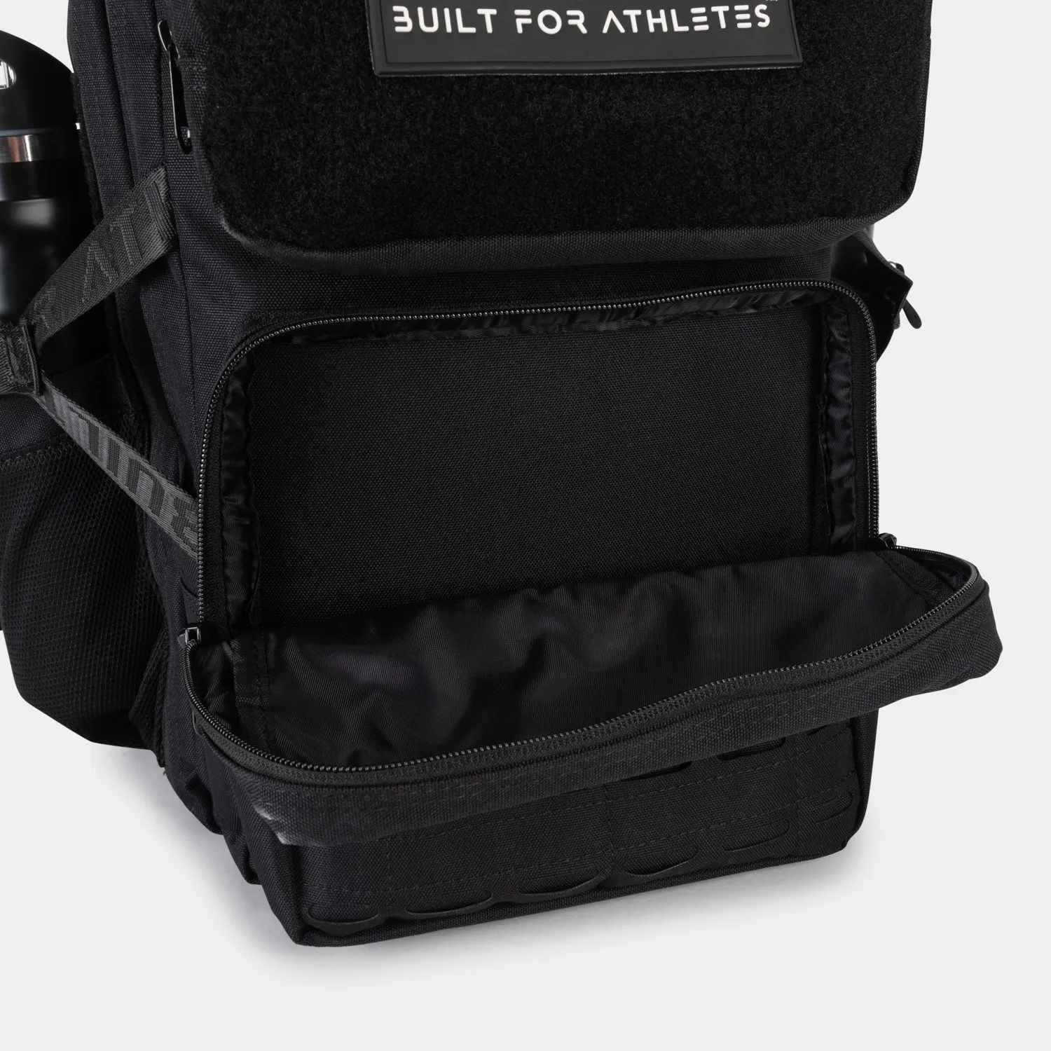 BUILT FOR ATHLETES - 25L HERO 2.0 BACKPACK - BLACK