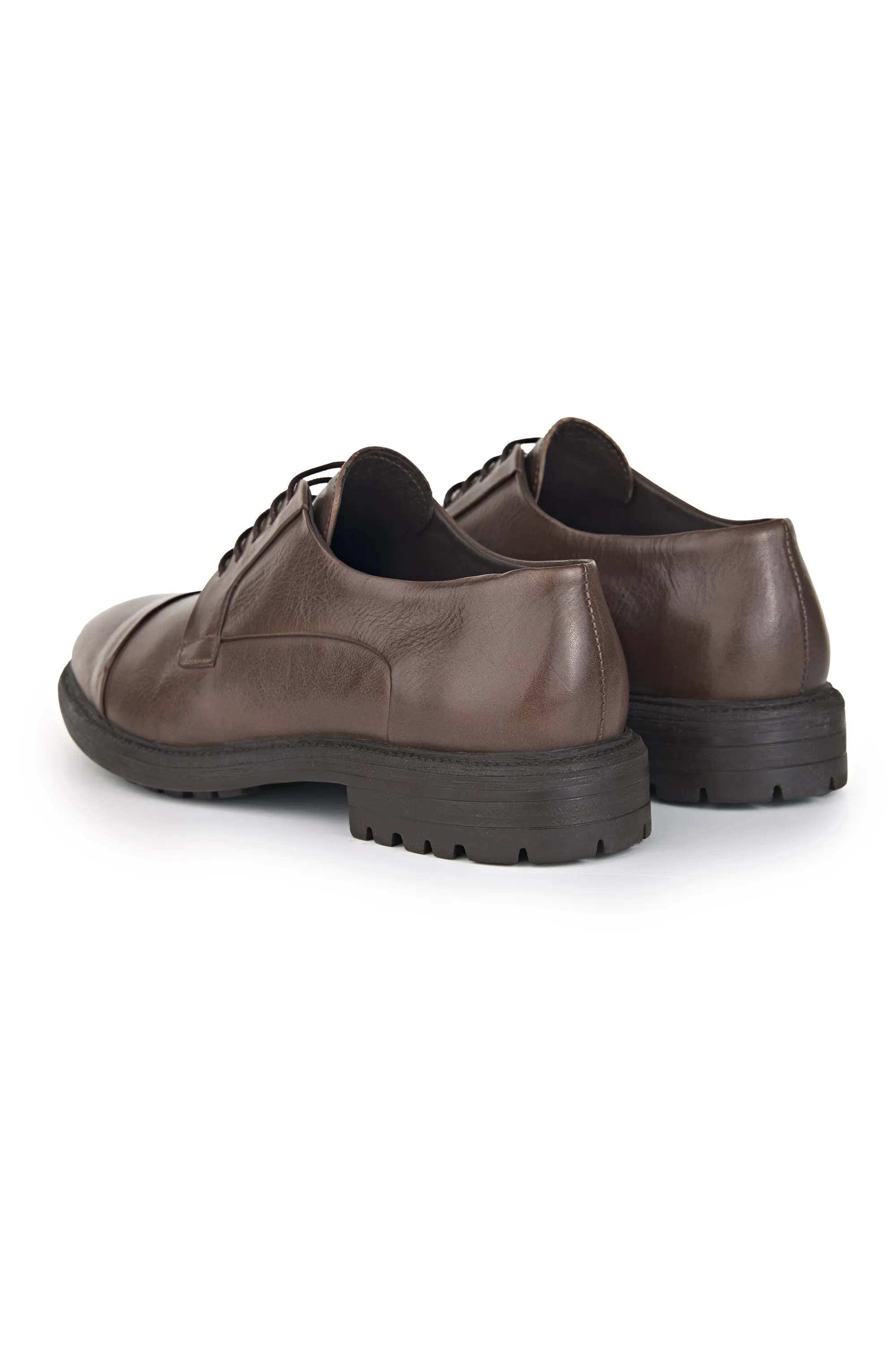 Calf Leather Derby Shoes