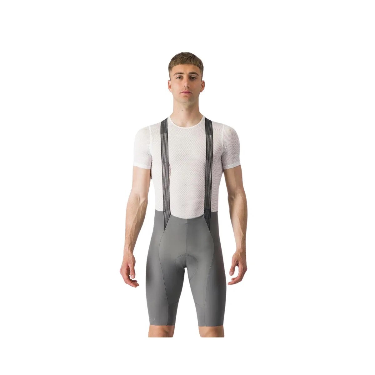 Castelli Free Aero RC Grey Bib Shorts