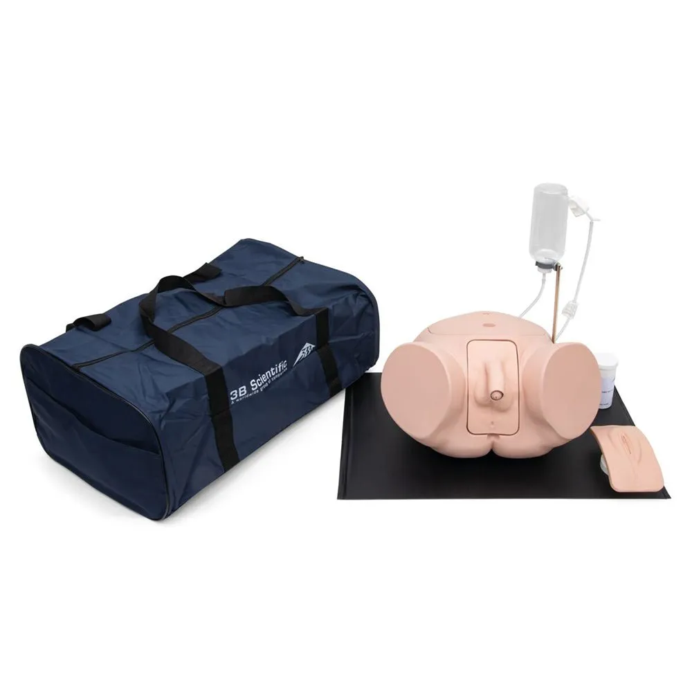 Catheterization Trainer Simulator Set PRO Version, Male and Female, Light Skin