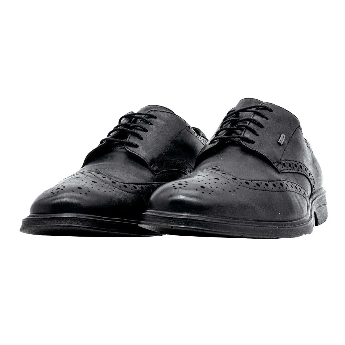 Clarks Brogues Formal Lace Ups Leather Black Colour For Men