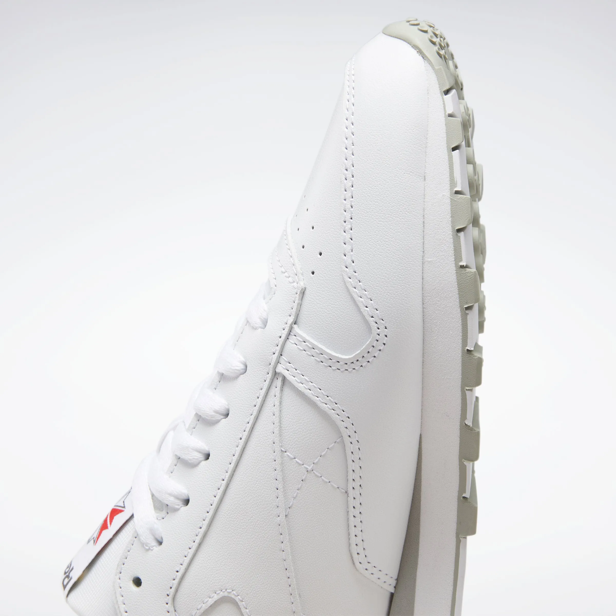 Classic Leather Shoes White/Pure Grey 3/Pure Grey 7