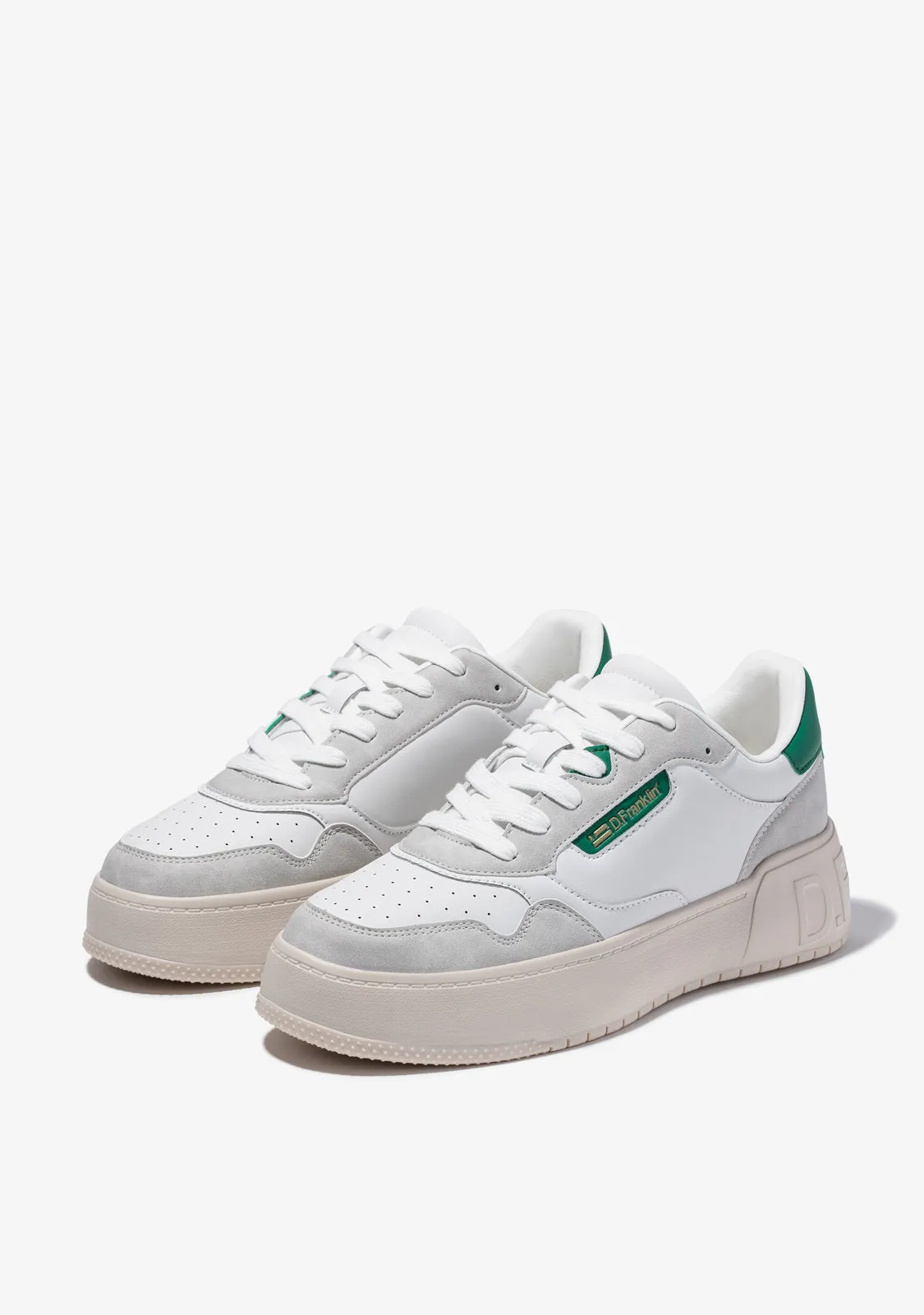 Court Basic White / Green