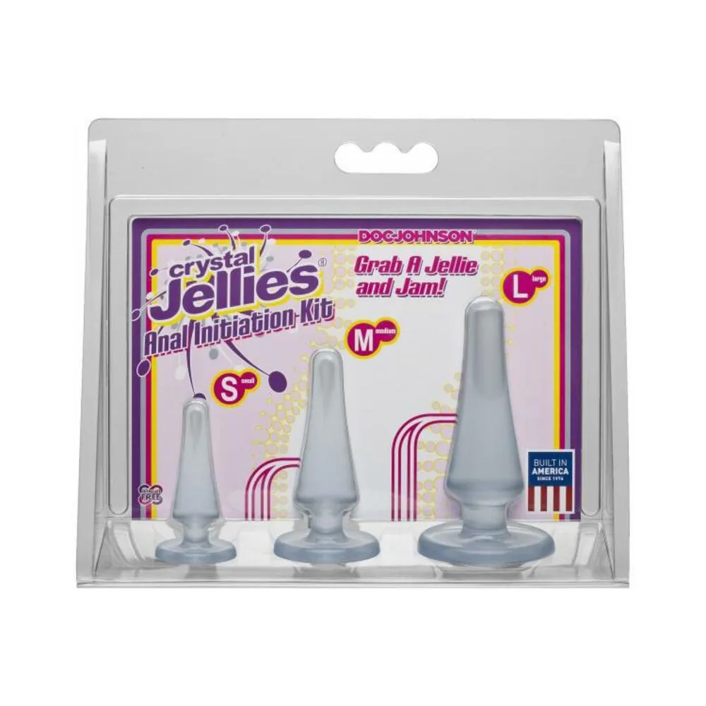 Crystal Jellies Anal Initiation Kit - Clear