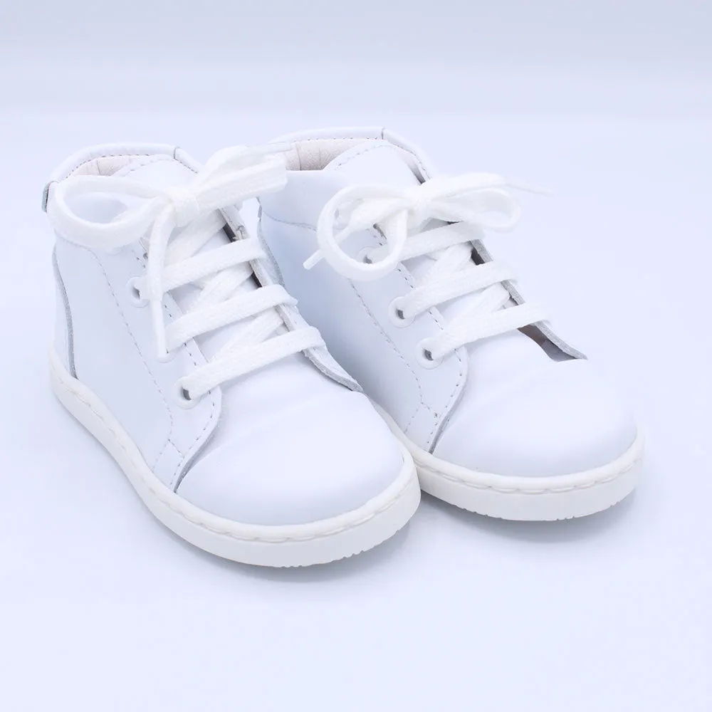 Danilo White Leather Trainers