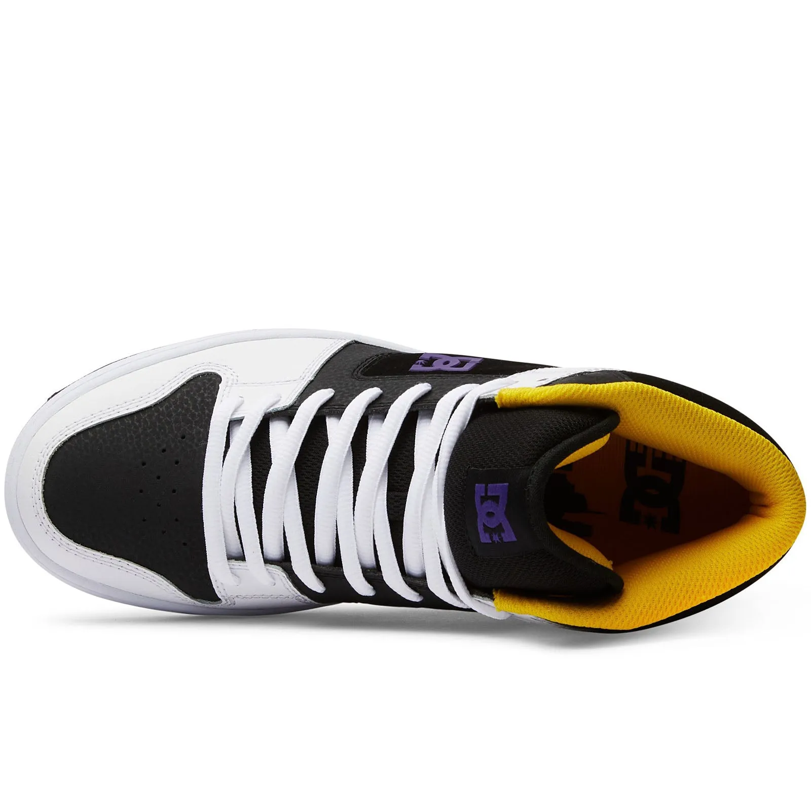 DC Shoes Mens Manteca 4 HI High Top Leather Trainers