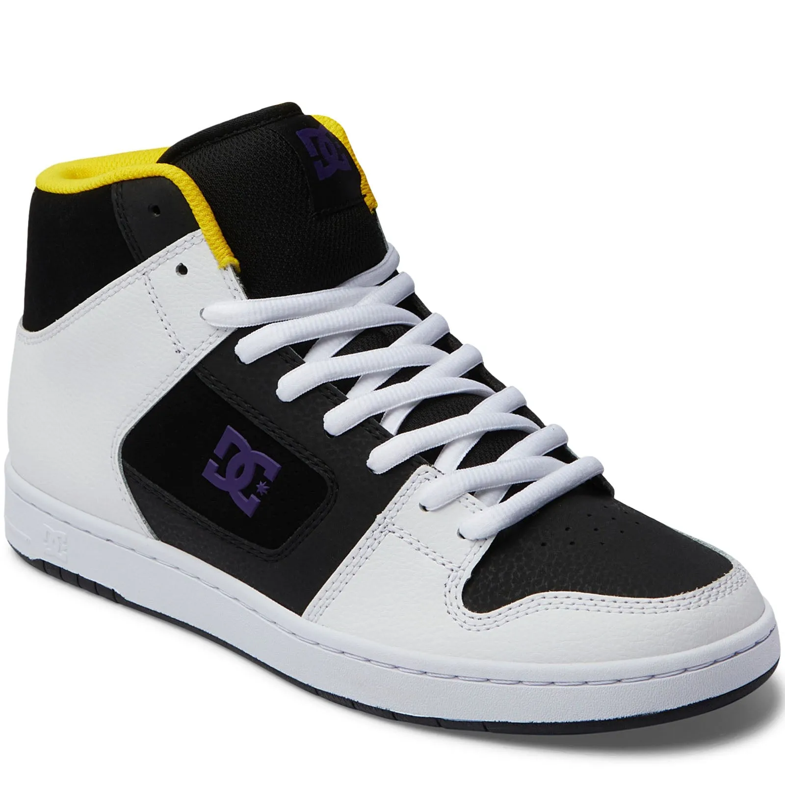 DC Shoes Mens Manteca 4 HI High Top Leather Trainers