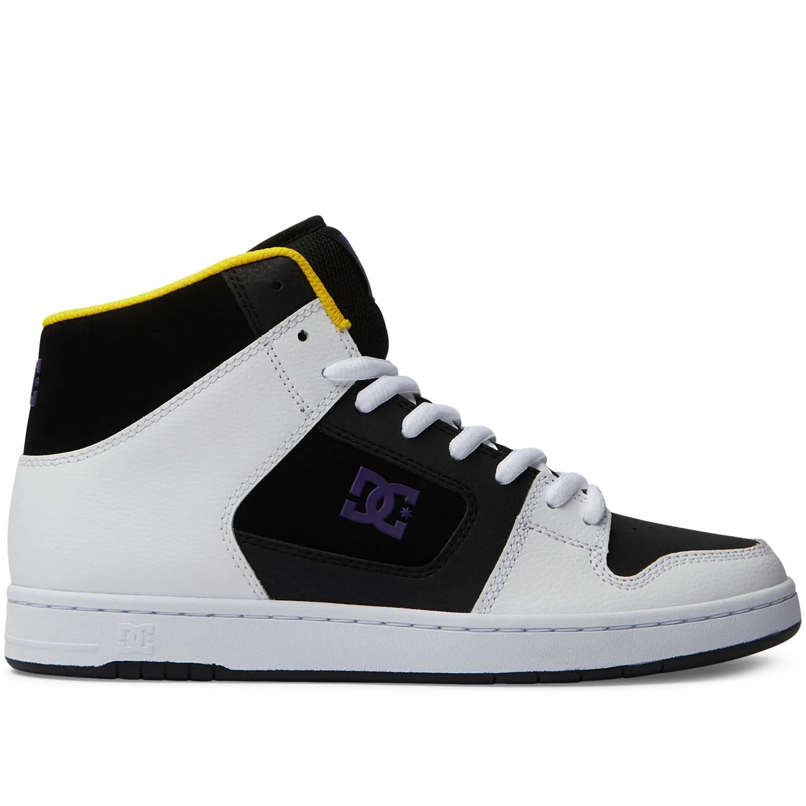 DC Shoes Mens Manteca 4 HI High Top Leather Trainers