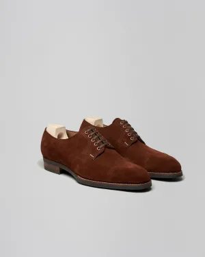 Derby Blucher | Suede | Deep Snuff | 520