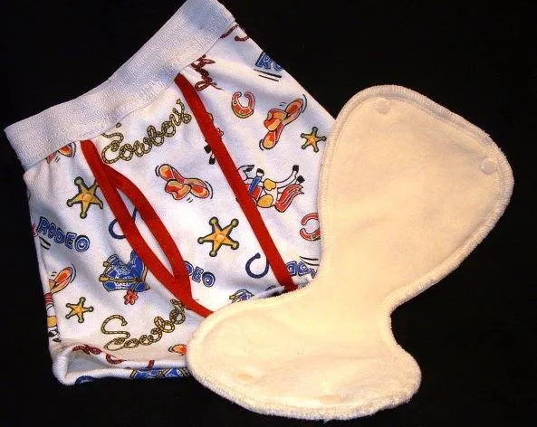 Ditto Daddy Original Boxer Brief Trainer Sewing Pattern 5-8