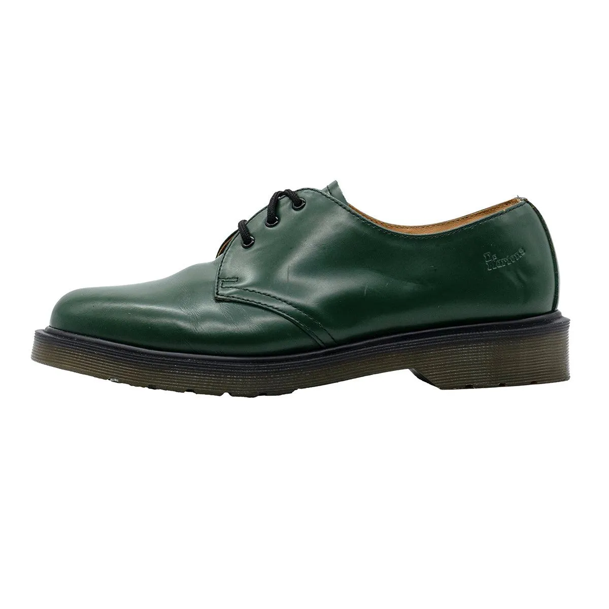 Dr. Martens 1461 Casual Lace Ups Leather Green Colour For Men