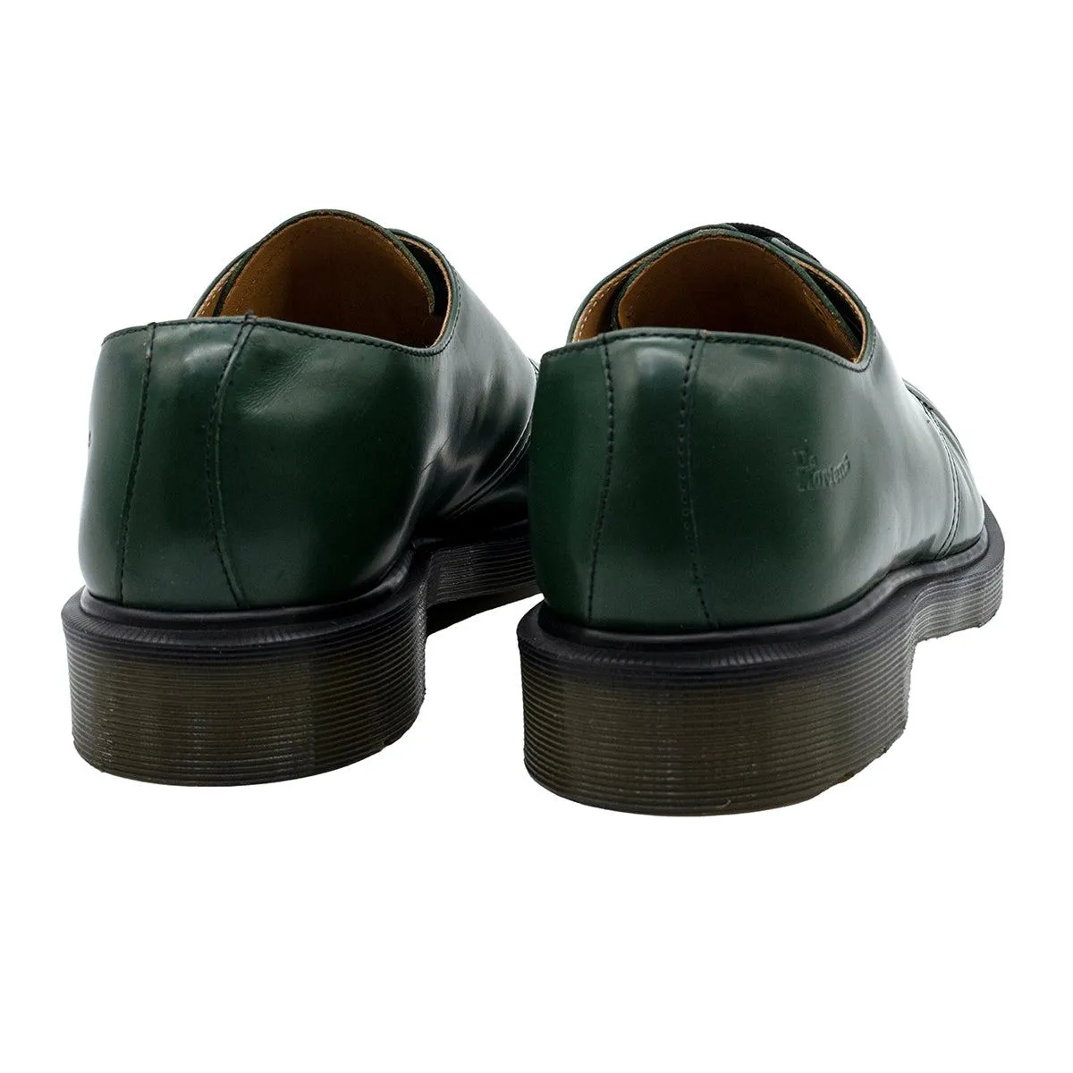 Dr. Martens 1461 Casual Lace Ups Leather Green Colour For Men