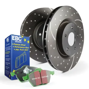 EBC Brakes S10KF1096 S10 Kits Greenstuff 2000 and GD Rotors