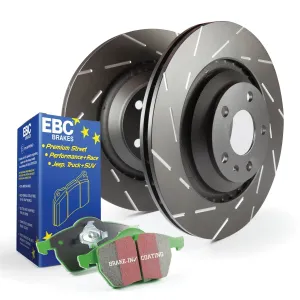 EBC Brakes S2KF1465 S2 Kits Greenstuff 2000 and USR Rotors