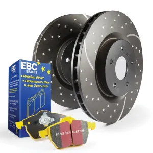 EBC Brakes S5KR1581 S5 Kits Yellowstuff And GD Rotors