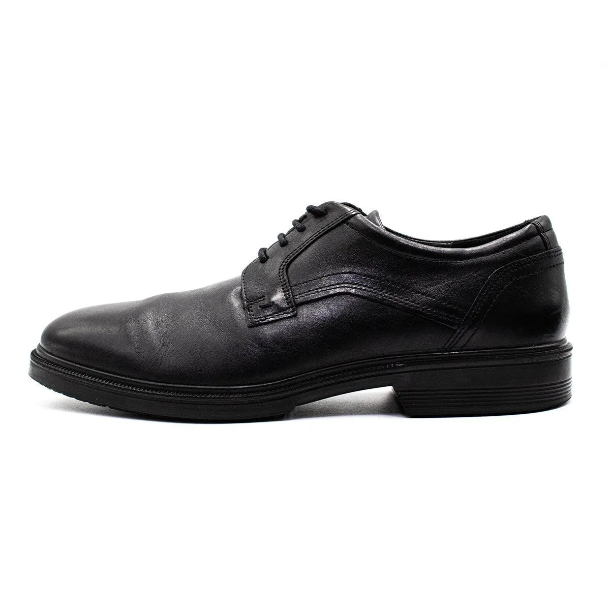 Ecco Lisbon Formal Lace Ups Leather Black Colour For Men