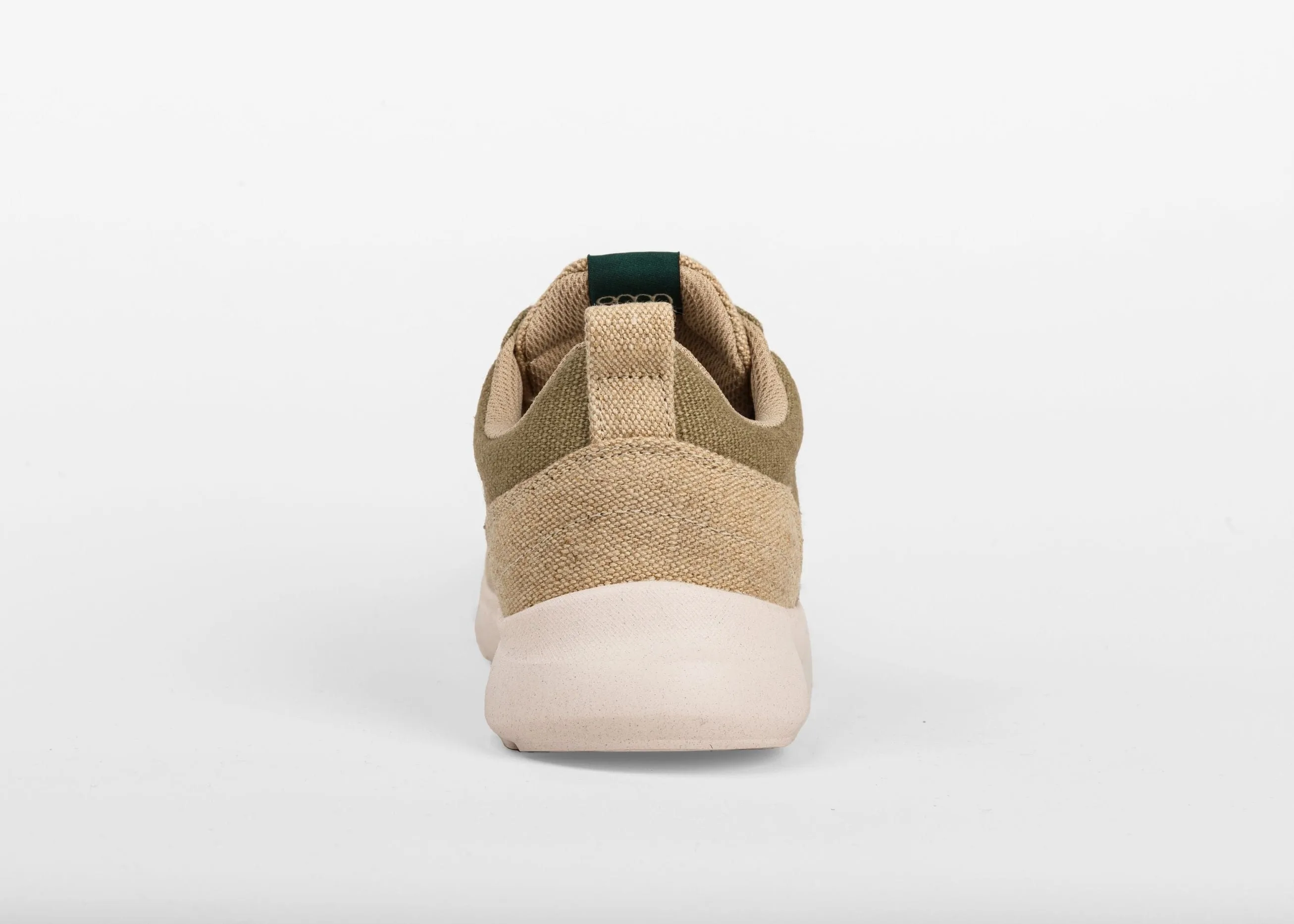 Explorer V2 Men's Vegan Hemp Sneakers | Beige & Green