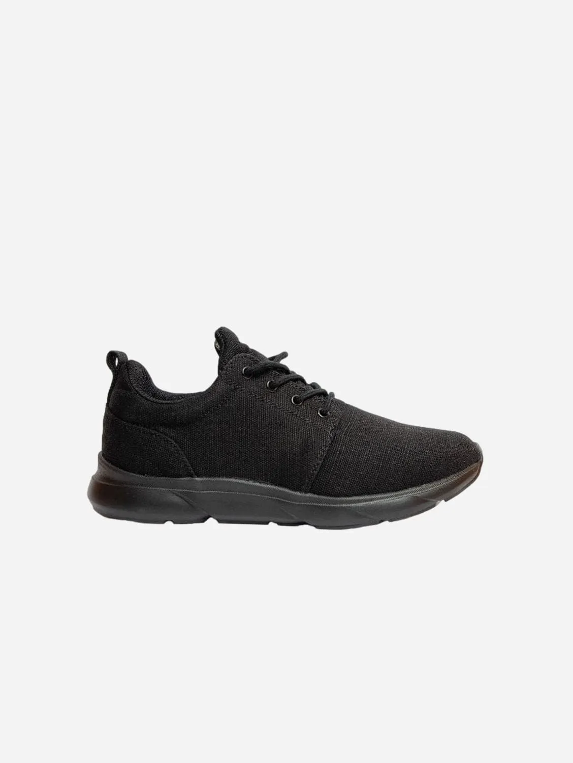 Explorer V2 Men's Vegan Hemp Sneakers | Full Black