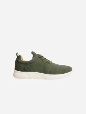 Explorer V2 Men's Vegan Hemp Trainers | Dark Green