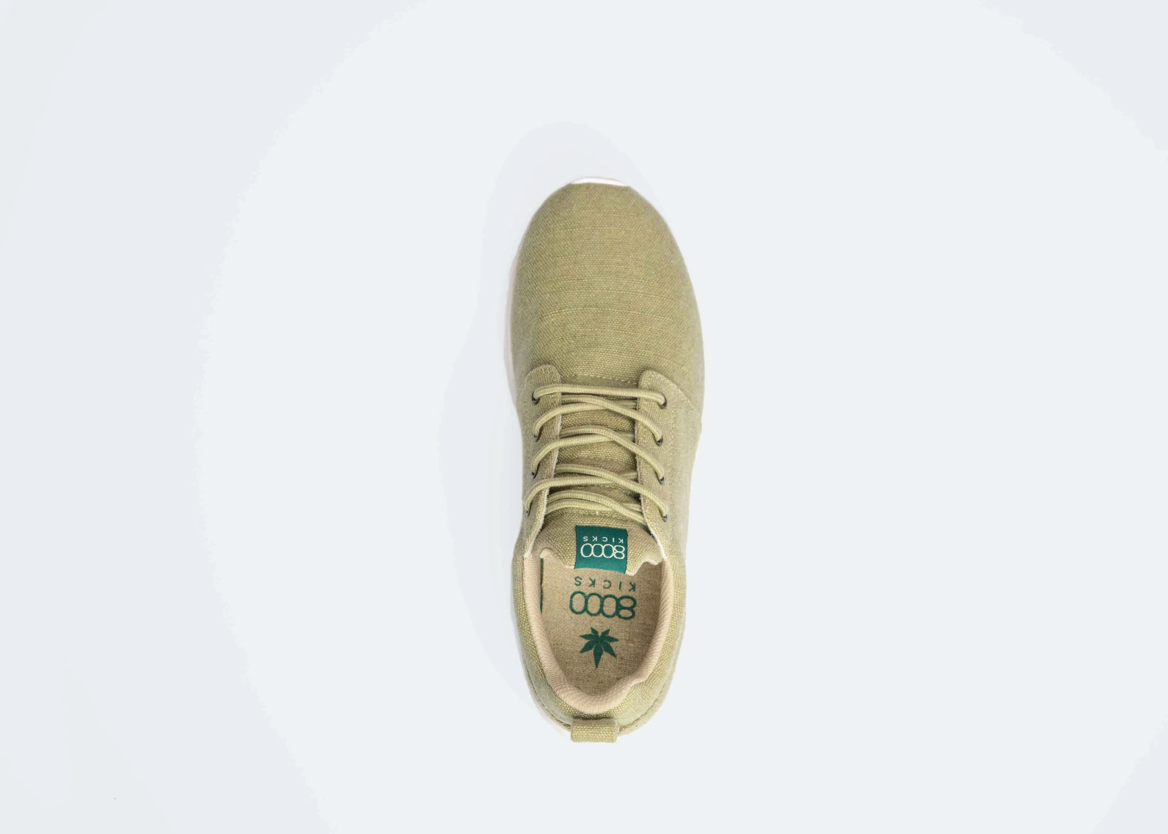 Explorer V2 Men's Vegan Hemp Trainers | Light Green