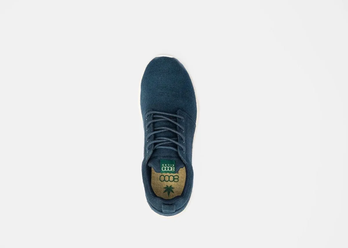 Explorer V2 Women's Vegan Hemp Trainers | Navy Blue