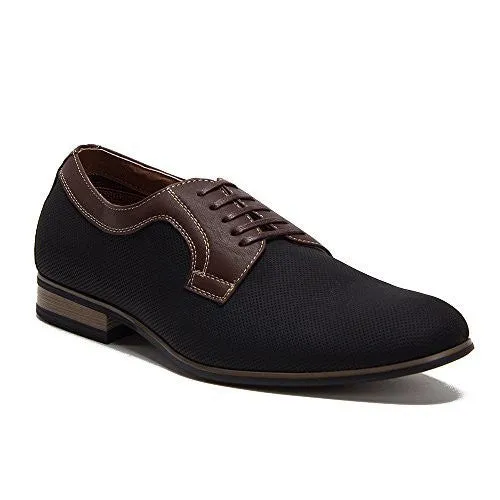 Ferro Aldo Men's 19380DL Perforated Derby Lace Up Oxfords Shoes