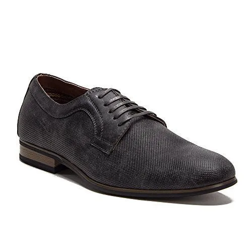 Ferro Aldo Men's 19380DL Perforated Derby Lace Up Oxfords Shoes