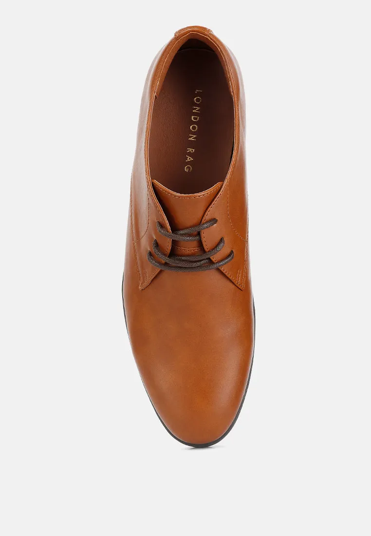 Finch Minimalist Men Derby Shoes