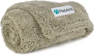 Fluffy Waterproof Dog Blanket for Small Medium Dogs, Soft Warm Pet Sherpa Throw Pee Proof Couch Cover