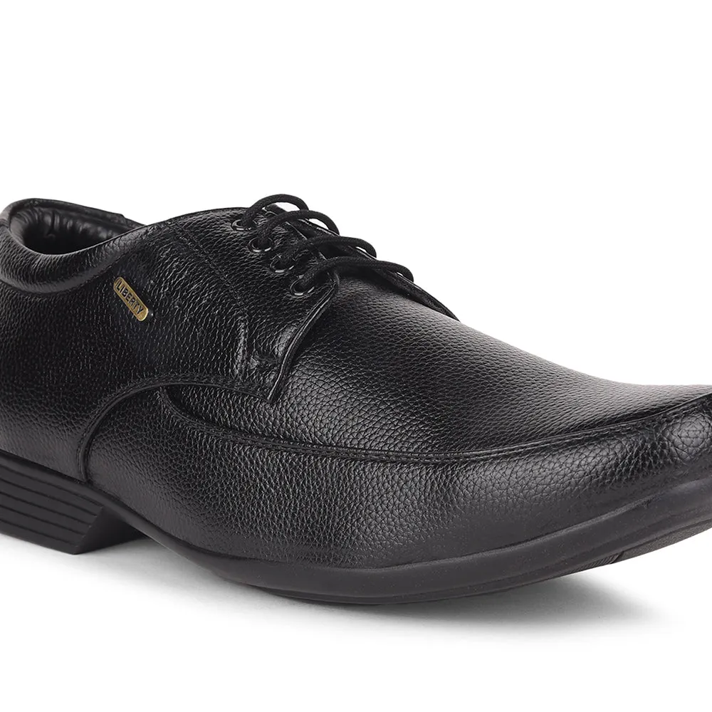 Fortune By Liberty HIL-10 Formal Derby Shoes For Men - Black