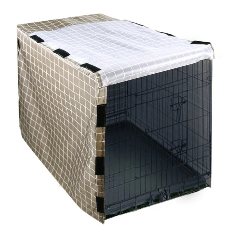 Funki Buys | Dog Crate Covers | Four Door Pet Cage Cover | Kennel Cover