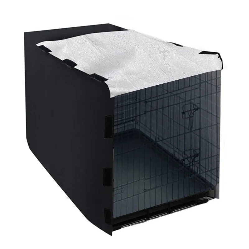 Funki Buys | Dog Crate Covers | Four Door Pet Cage Cover | Kennel Cover