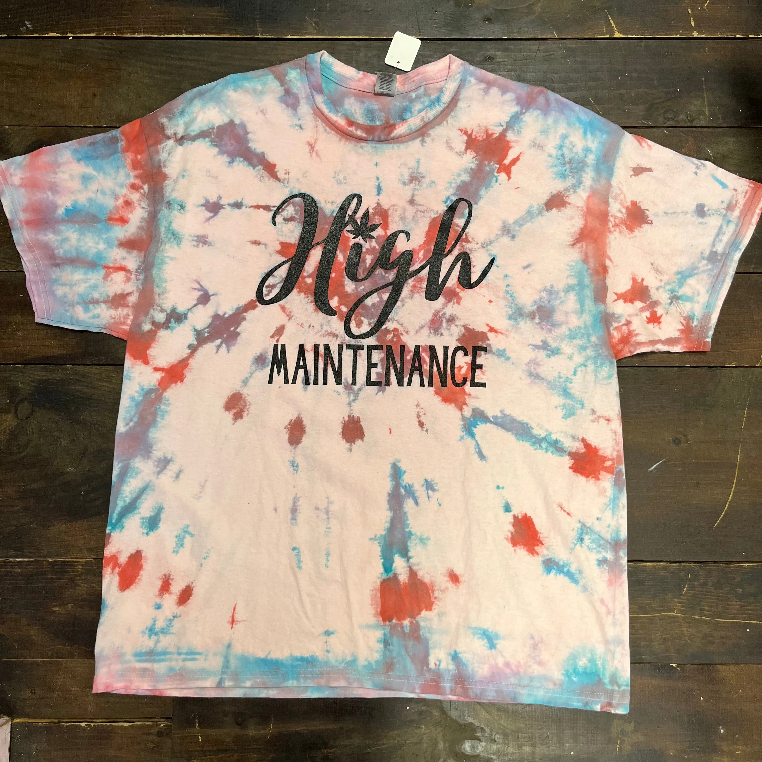 High Maintenace Tie Dye Top