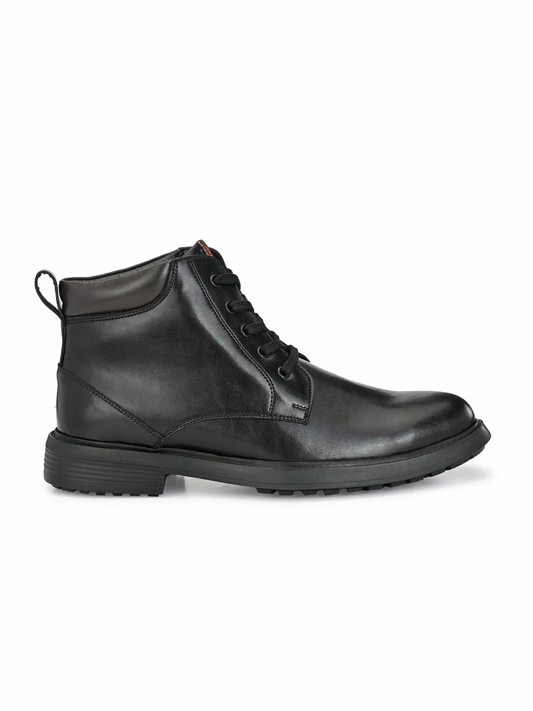 HITZ402 Men's Black Leather Formal  Lace-Up Shoes