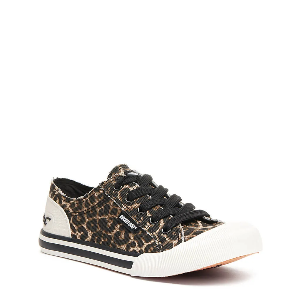 Jazzin Cheetah Print Trainers