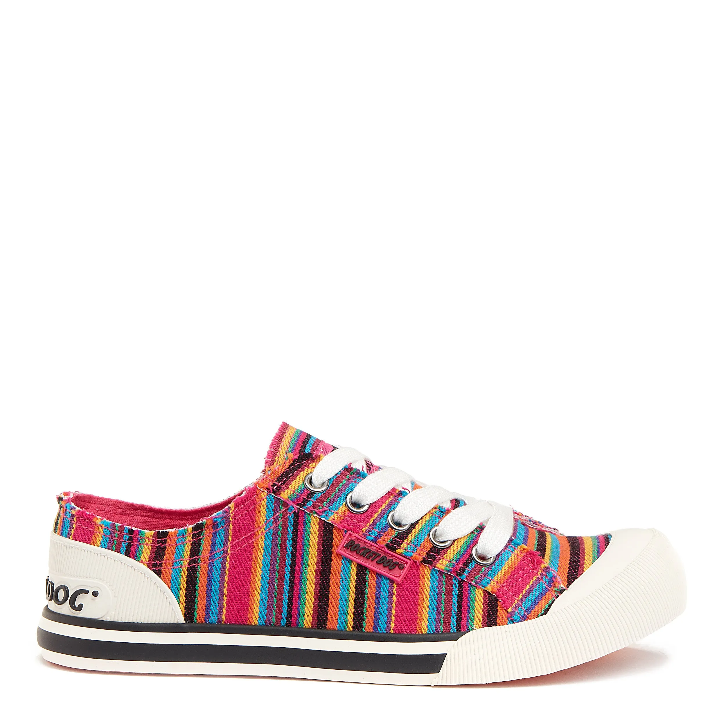 Jazzin Multi Aloe Stripe Trainers