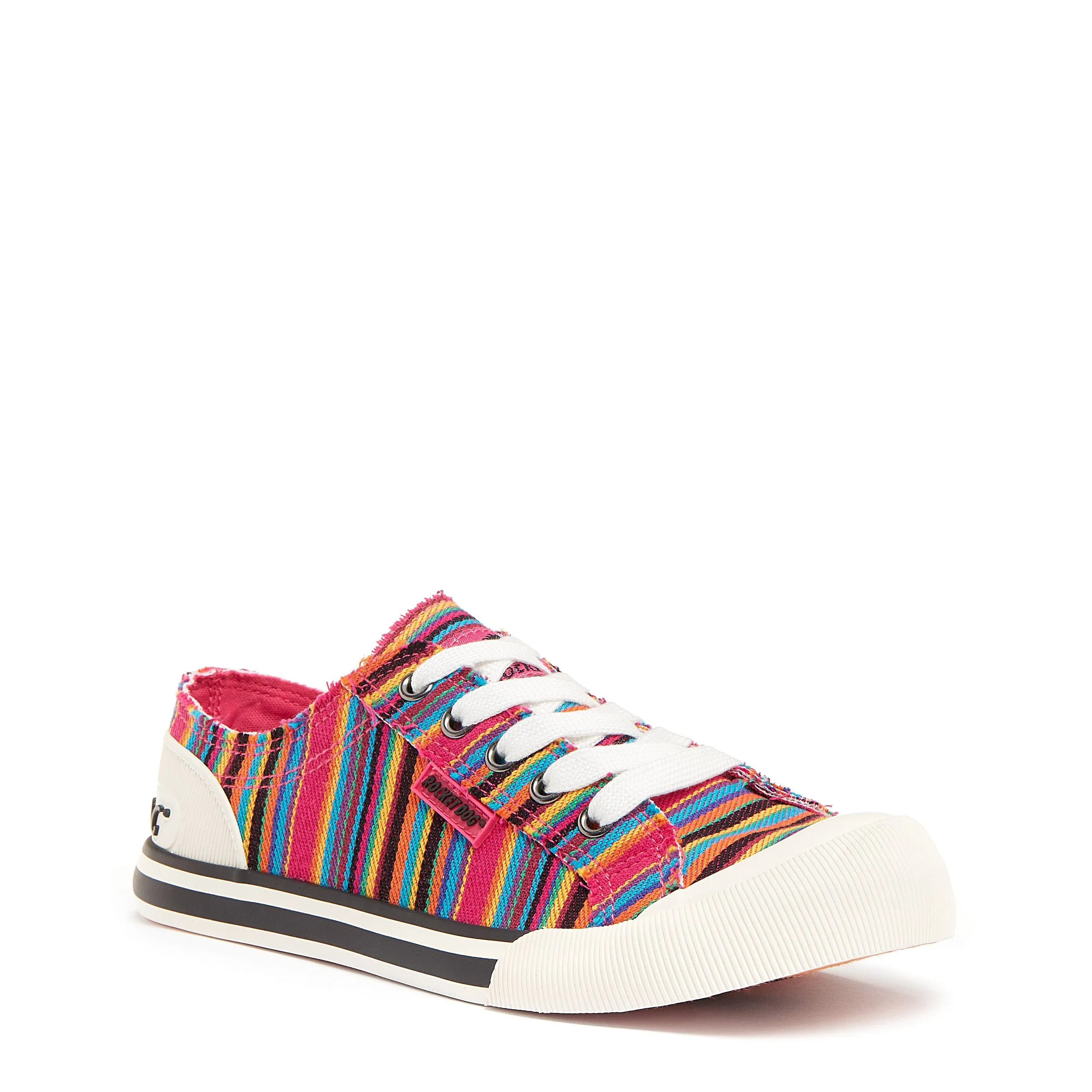 Jazzin Multi Aloe Stripe Trainers