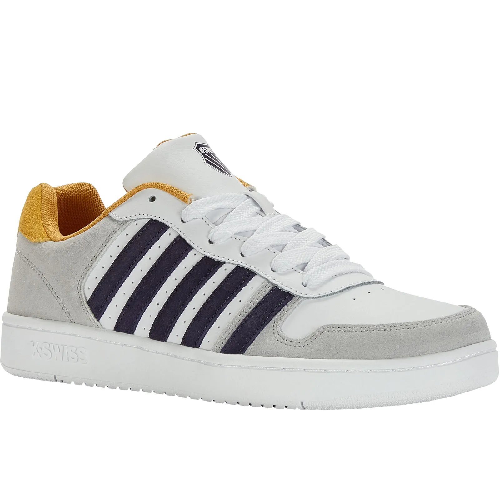 K-Swiss Mens Court Palisades Low Rise Trainers Shoes