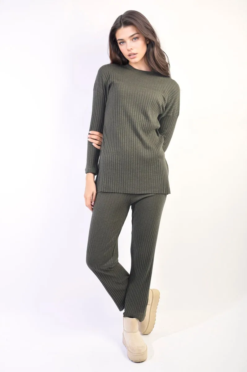 Knitted Top and Trouser Co-ord Set